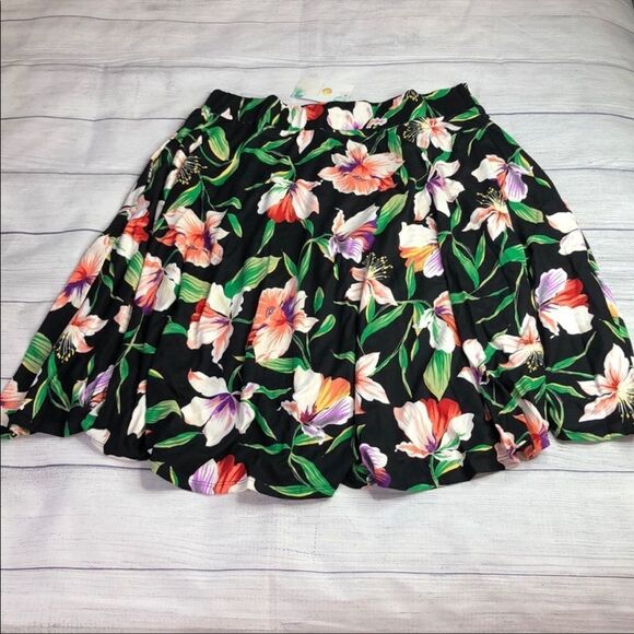 Amelia James Savannah Floral Skirt With Pockets Size 3XL NWT - Picture 2 of 7